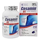 Nutramax Laboratories Cosamin® DS Joint Health Supplement with Glucosamine & Chondroitin for Adult Men & Women, Joint Supplement, 210 Capsules