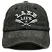 Jumsky Lake Life Baseball Caps for Women River Beach Camping Washed Cotton Hat Black
