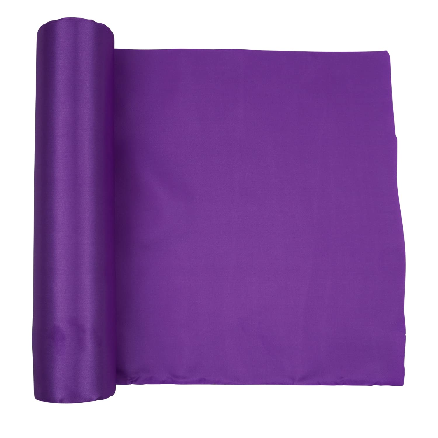 Cadbury Purple Satin Fabric Roll, 20m x 29cm - Image 3