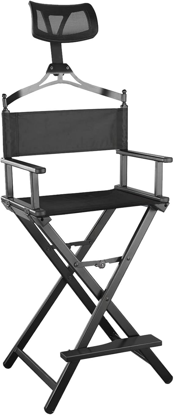 HXYKYY Folding Directors Chair,Oversized Tall Portable
