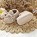 DovFanny Baby Booties Newborn Baby First Shoes Cozy Warm Knit Soft Booties for Toddler Infant Boy Girl (Camel, Infant, 3 Months, Age Range, US Footwear Size System, 6 Months, Medium)