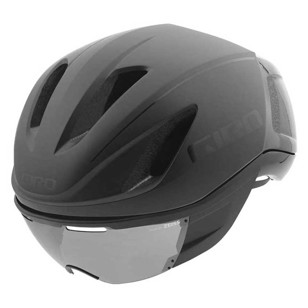 Giro Unisex Adult Vanquish MIPS Helmet - Matt Black/Gloss Black, Small/51-55 cm