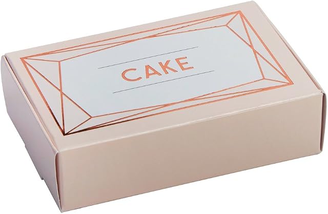 Neviti - Geo Blush - Cake Box, Pack of 10