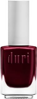 duri Nail Polish, 731 Aries, Deep Burgundy Red, Full Coverage, Fast Drying, 0.45 Fl Oz