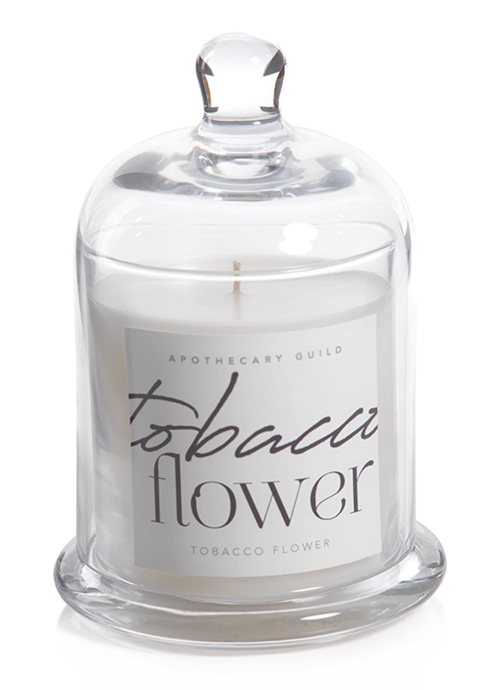 Amazon.com: Zodax Tobacco Flower Apothecary Guild 10 Ounce Scented Jar  Candle with Dome : Home & Kitchen