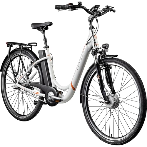 ZÜNDAPP Z510 28 Zoll E-Bike Damenfahrrad Retro Citybike Pedelec