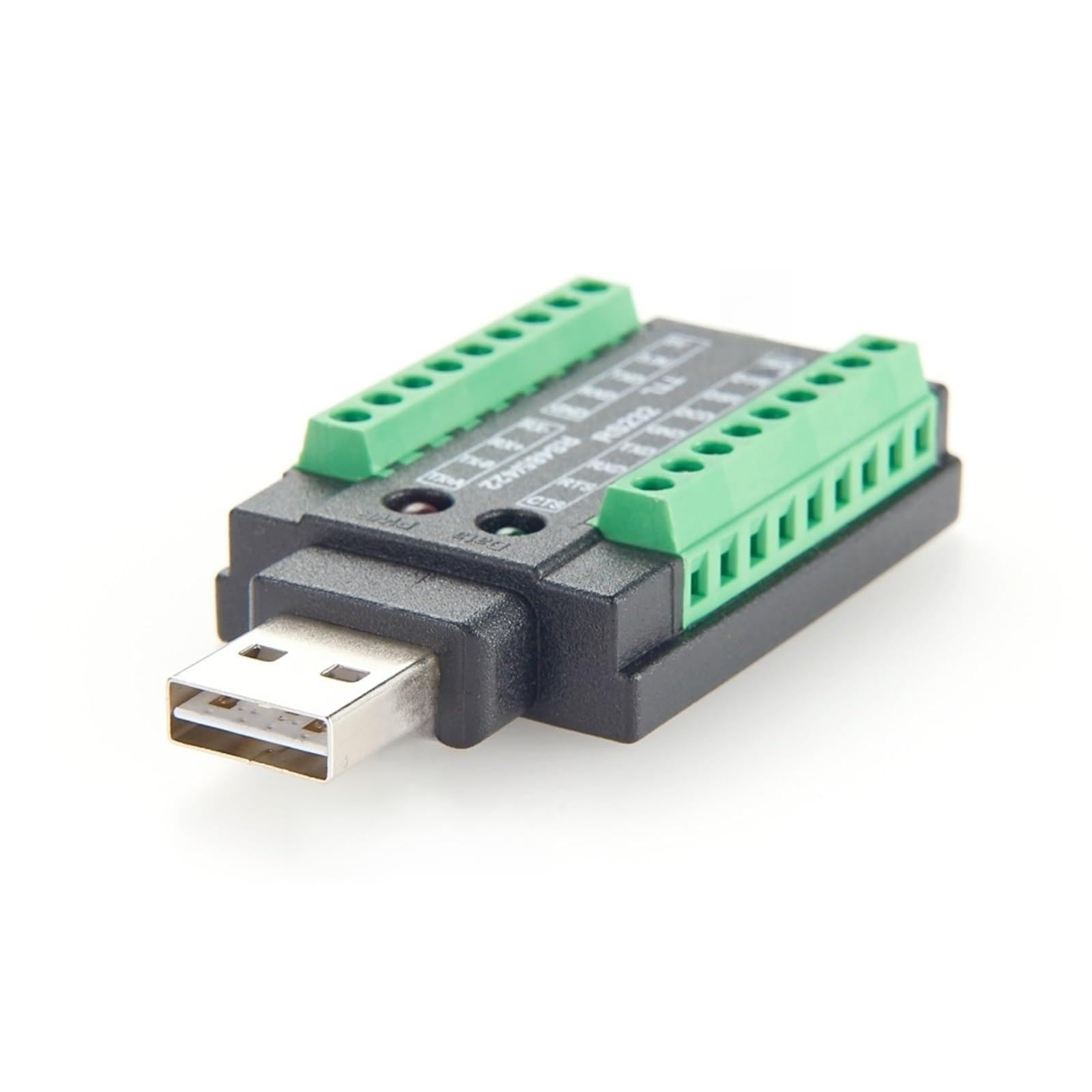 Convertidor Serie Industrial 4 en 1 USB a RS232 RS485 RS422 TTL con Chip FT232RNL USB 2,0 A A Adaptador de Bloque de terminales