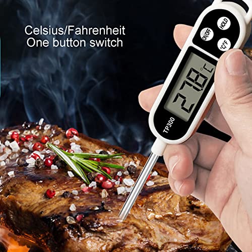 Kitchen Thermometer, 3s Instant Read, Digital Kitchen Thermometer with Long Probe and °C/°F Switchable, for Meat, BBQ - Image 5