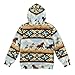Epaihaiy Girls Sweatshirt Winter Clothes for Girls 10-11 Years Sweatshirts Horse Aztec Print Fall Outfits for Girl Quarter Zip Pullover School Outfits Fashion Clothing Blue