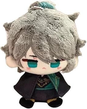 YLQANONG Nahida Pillow Figure ZhongLi/Venti/Xiao/Kaedehara Kazuha Game Cartoon Stuffed Pillow Cushion Anime Figures Bag Pendant 12CM