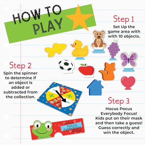 Briarpatch | Hocus Pocus Everybody Focus Game, School Readiness Game for Preschool, Travel-Friendly, Early Learning Game, Classroom Game, Ages 3+ by Briarpatch - Image 4