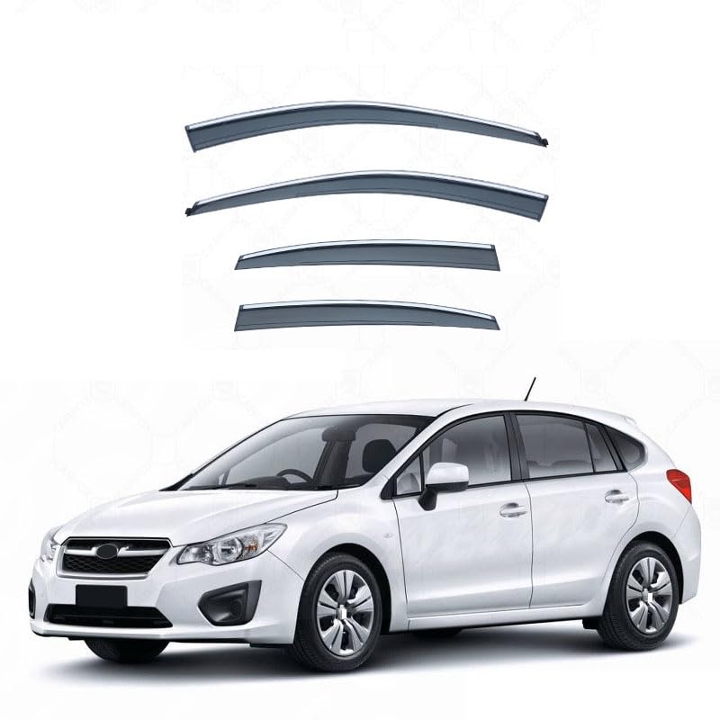 Déflecteurs de vent Subaru Impreza : finis les bruits d'air et la buée en voiture