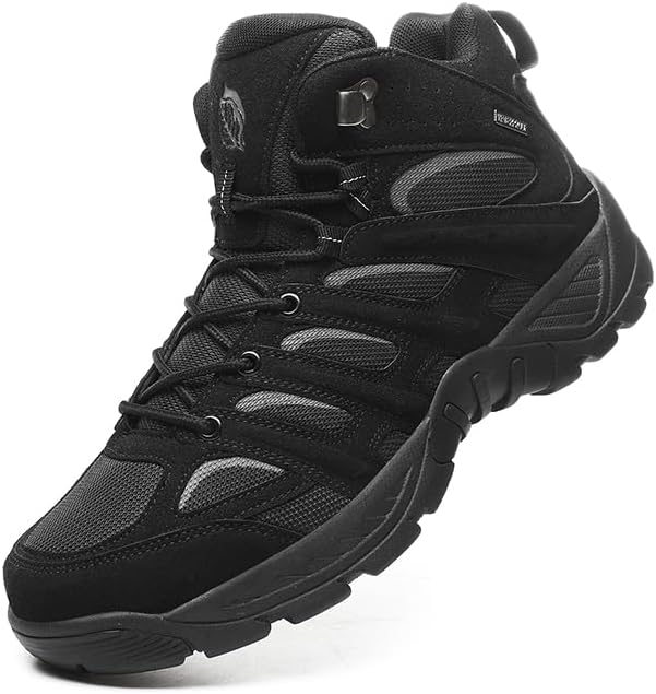 New Men's Boots Fashion Outdoor Boot Breathable Hiking Boots Autumn Shoes Sneakers lightweight Non-slip Men Desert Ankle Boots