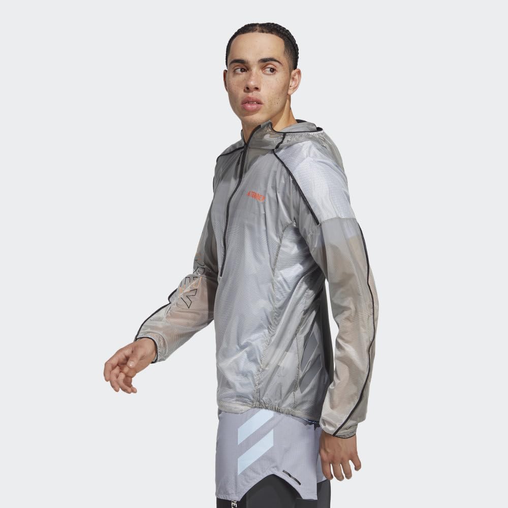 Adidas TERREX Agravic Windweave Pro Trail Running - Giacca a vento, non tinta, XL, Non tinto, XL