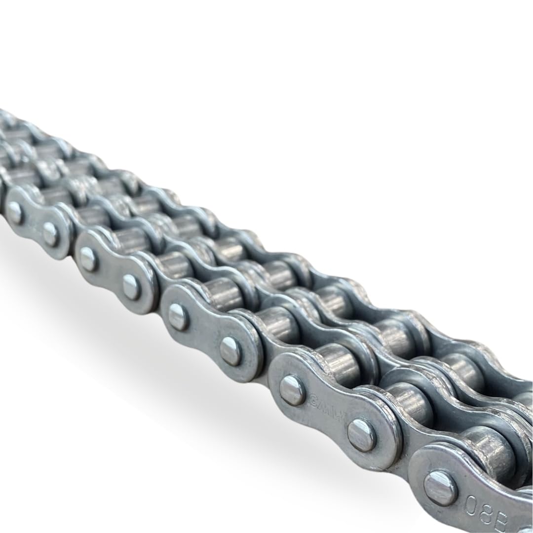 CMW - Cadenas de transmisión estándar - Dentado doble - Acero - Paso 15,8 mm - ASA - ASA 50-2 - Rodillo de 5 metros