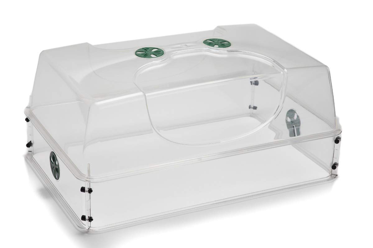 EarlyGrow MPL50123 Grand propagateur incassable avec extension de hauteur ventilée (taille L avec une extension)