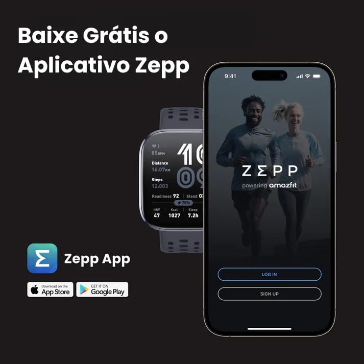 Miniatura 6 de Amazfit Bip 6 - Reloj inteligente de 1.81 pulgadas, batería de 14 días, pantalla AMOLED de 1.97 pulgadas, GPS y mapas gratis, AI, llamadas y texto