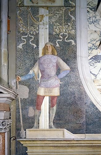 Cuadro decorativo en lienzo de Agostino Onigo para pintura mural de dormitorio de 60x90cm