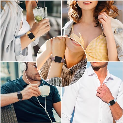 Steezrd 5 Pack Sport Silicone Bands Compatible With Apple Watch Band 38Mm 40Mm 41Mm 42Mm 44Mm 45Mm 49Mm thumb #6