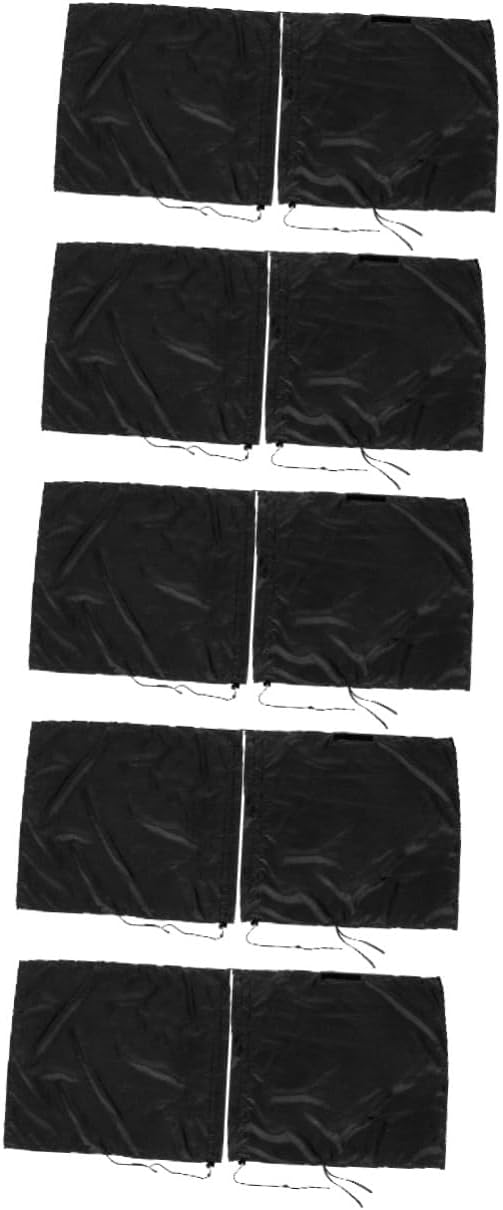 10sheets Car Privacy Partition Curtain Breathable Auto Shade for Rear Window Sun Protection Easy Installation Durable Material