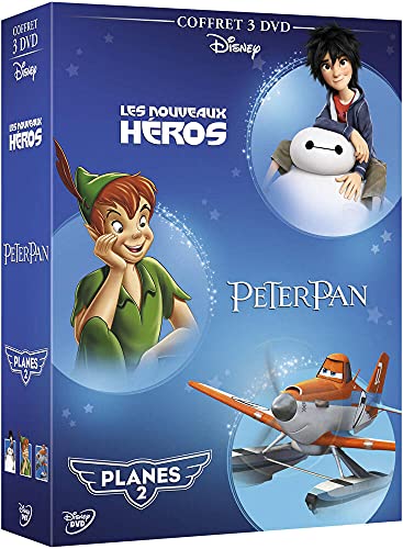 Les Nouveaux héros + Peter Pan + Planes 2 [Pack]