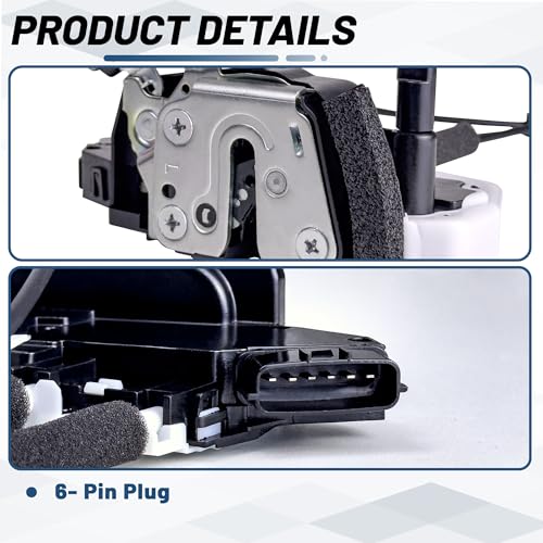 Image of KELOKE Door Latch Lock Actuator, for Infiniti & Nissan, Front Left | QX56 2011-2013, QX80 2014-2019; Armada 2017-2020, Driver Side, Replace# 805011LA0A