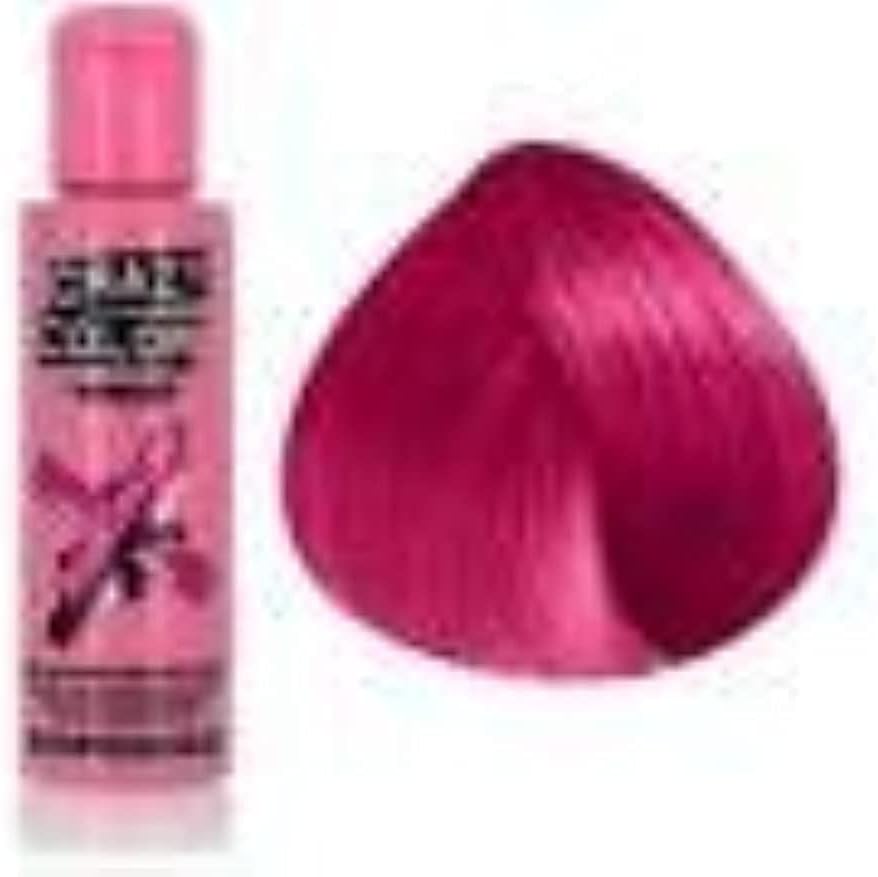 Crazy Color Semi Permanent Hair Dye - Pink