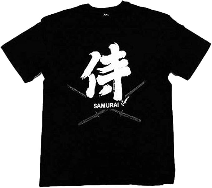 Amazon 日本のお土産ｔシャツ 漢字 和柄 侍 刀 Tシャツ カットソー 通販