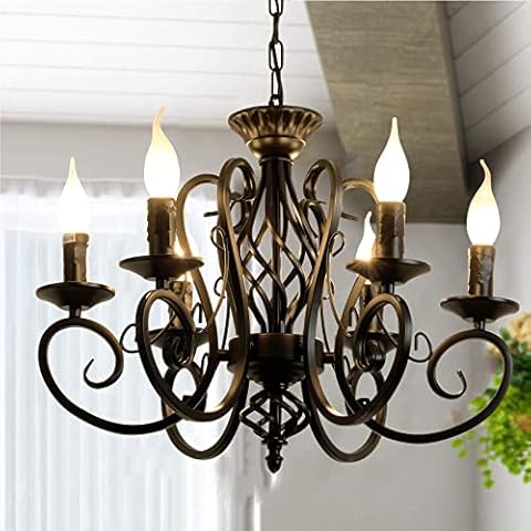 Ganeed Rustic French Country Chandelier Cover