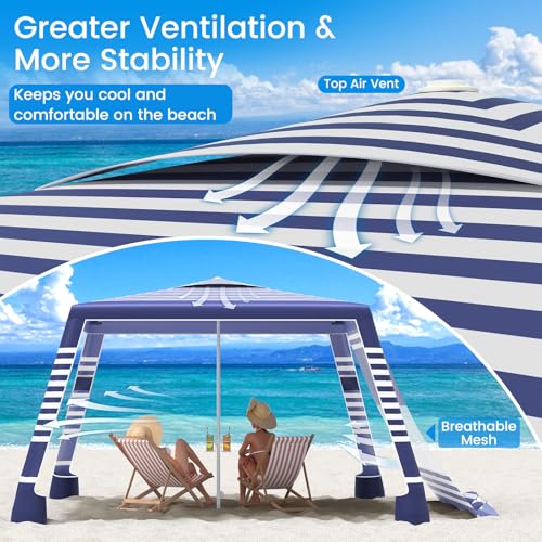 MoKo Adjustable Height Beach Cabana