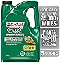 Castrol 03102 GTX High Mileage 5W-30 Motor Oil - 5 Quart