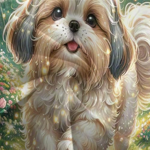 Parure housse de couette Shih Tzu en microfibre supérieure - 7