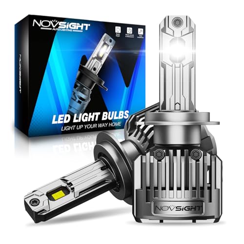YONGYAO A500-N90 Kit Bombillas Faros LED Coche 180W 36.000LM Par 6500K Blanco Brillante Alta Potencia- H7