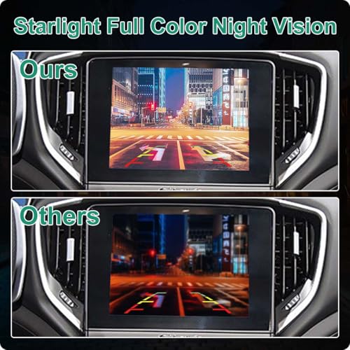 Image of 68144068AC Front Side Rear Backup Surround View Camera Replacement for Chrysler Pacifica Voyager Ram 1500 Maserati Ghibli Levante 2017-2022 Replaces 68144068AB, 68144068AD, 68417514AA by GreenYi