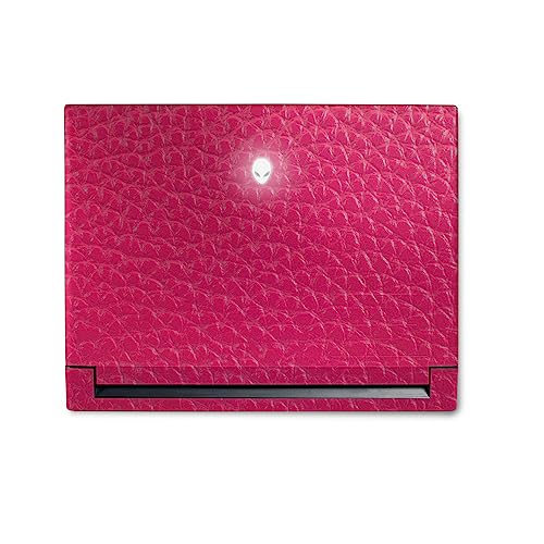 Image of MightySkins Skin Compatible with Alienware M18 R1 (2023) Full Wrap Kit - Pink Pleather | Protective, Durable, and Unique Vinyl Decal wrap Cover | Easy to Apply & Change Styles | Made in The USA