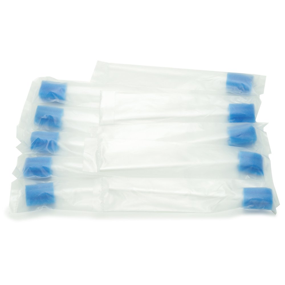 Varillas de algodón estériles desechables para micropúas de espuma dental para uso médico oral - azul