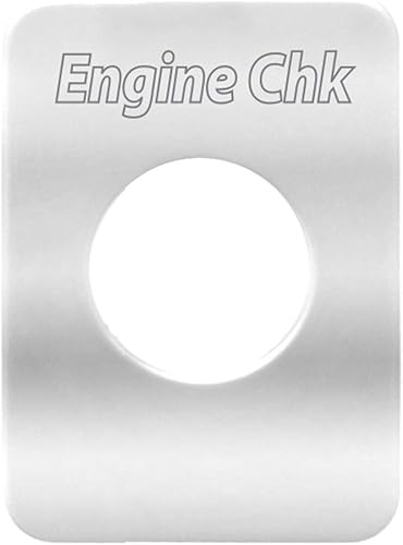 GG Grand General Placa de interruptor de control de motor de acero inoxidable 68753 para Freightliner