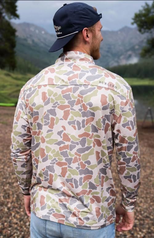 Burlebo Men’s Performance Quarter Zip – Lightweight Stretch, Moisture-Wicking Pullover for Outdoor & Everyday Wear - Image 2