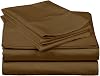 Twin XL Sheet Set-4 Piece Sheets-College Dorm Room Bed Sheets- Twin XL Sheet Set-College Dorm Size- Deep Bed Sheets Pockets - Twin Extra Long Sheets for Twin XL Mattress - 12Drop-Taupe Solid
