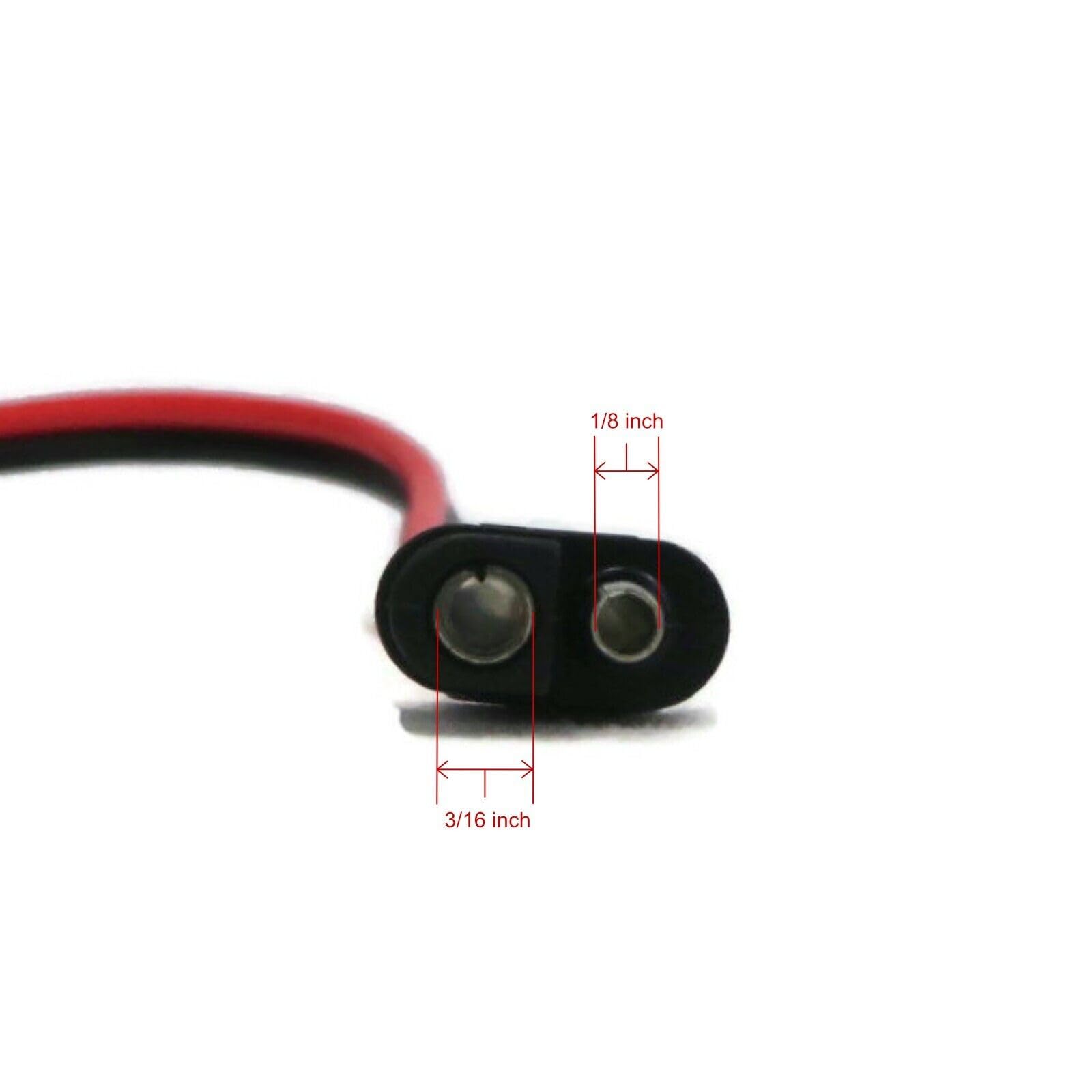 The ROP Shop | 8' WIRE HARNESS/HEAVY DUTY POWER CABLE with On/Off Switch for Lawn Yard Sprayer