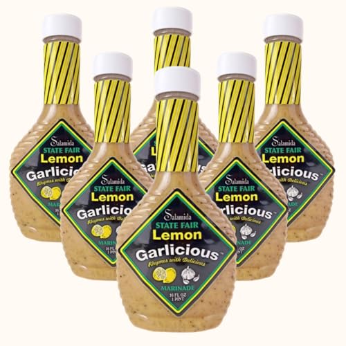 Salamida New York State Fair Lemon Garlicious Marinade, 16 oz