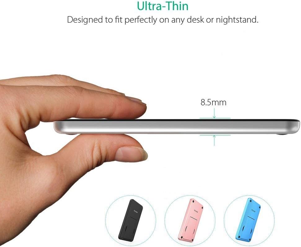 caricabatterie dock per qi abilitato