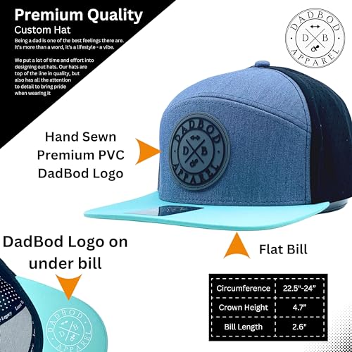 Premium Active 6 Panel Logo Hat for Proud Dads – Classic Snapback Baseball Cap2