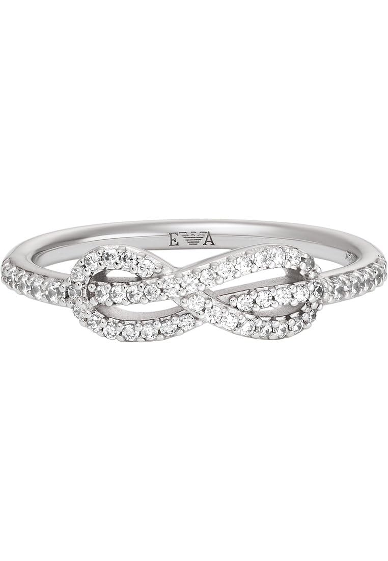 EMPORIO ARMANI Damen Edelstahl Verlobungsringe