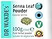 DR WAKDE's Senna Leaf Powder (Cassia Senna) - 100g (3.5oz) | Pure, Raw & Dried Powder | Natural Aroma and Freshness | Fine Powder | Vegan | Premium Grade | Nothing Added, Nothing Removed