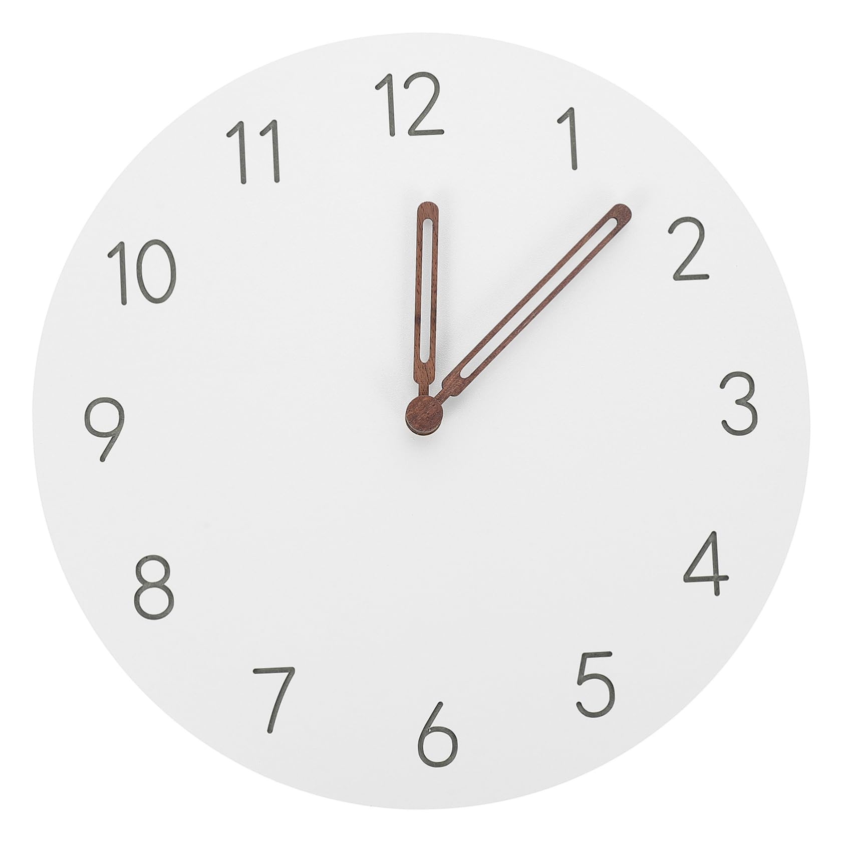 Horloge silencieuse ronde pour salon au design moderne unique
