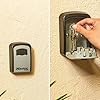 Master Lock Key Safe, 5401EURD, Wall Mounted, Medium, Strong Aluminium Weather Resistant Construction - Mounting Hardware Included #5