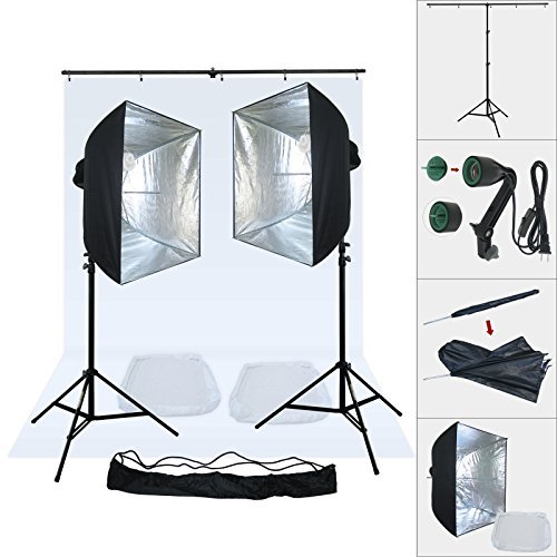 Linco Lincostore Photography Studio Lighting Kit with Extra Sturdy T