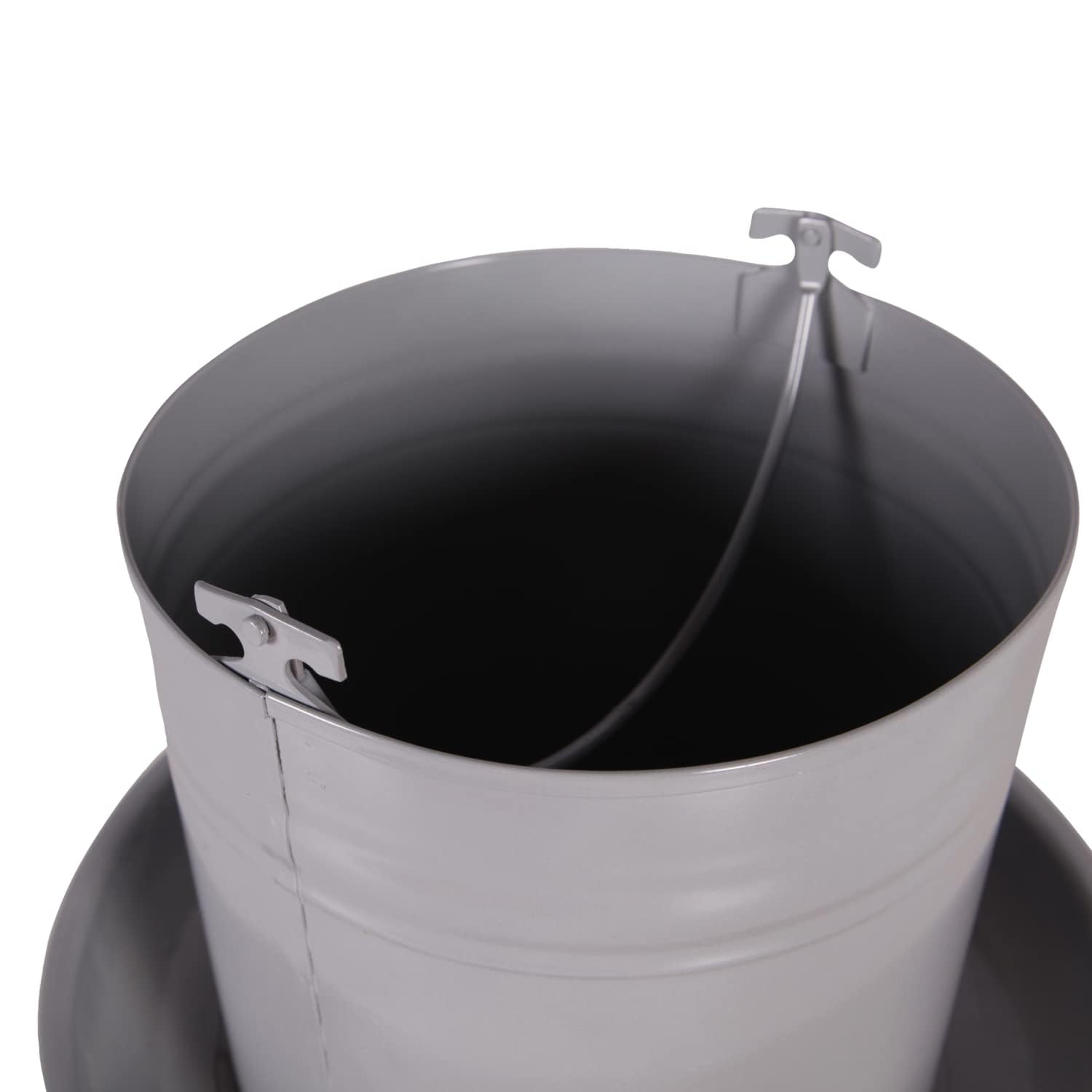 horizont CHICK'A Geflügeltränke Hühnertränke 10 l, Metalltränke, automatische Tränke für Hühner oder Geflügel, perfekt als Wassertränke oder Wasserspender, Das Zubehör für Ihren Stall