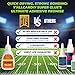 Y'allCanDiy Super Glue 0.7 Oz (20g) - Superglue for Crafts Plastic, Wood, Metal, & Repair, Instant Cyanoacrylate Based Glue, Quick Dry Premium Cyanoacrylate Adhesive